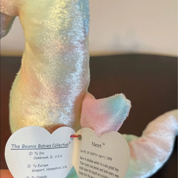 TY Neon Beanie Baby - Picture 4 of 5